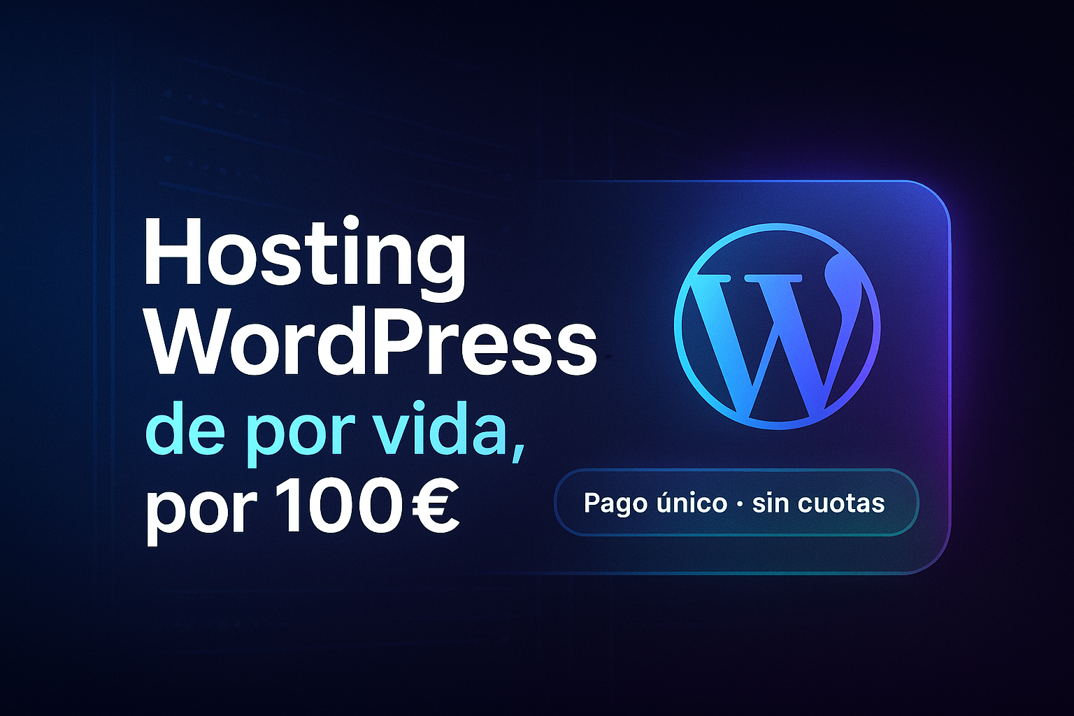 Imagen venta de hosting